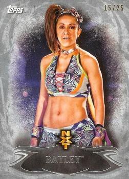 2015 Topps WWE Undisputed - NXT Prospects Silver #NXT-15 Bayley Front
