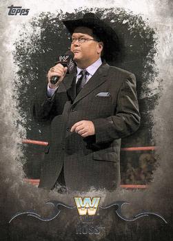 2016 Topps WWE Undisputed #64 Jim Ross Front