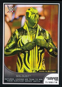 2016 Topps WWE Road to Wrestlemania - Short Prints #12 Goldust Front