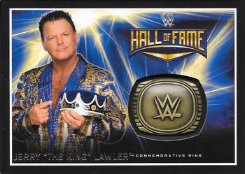 2016 Topps WWE Road to Wrestlemania - WWE Hall of Fame Commemorative Ring Relic #NNO Jerry 