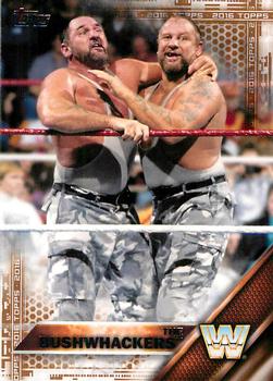 2016 Topps WWE - Bronze #58 The Bushwhackers Front