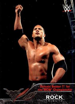 2016 Topps WWE - The Rock Tribute #19 The Rock Front
