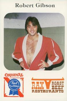 1979 Gulas/Rax Roast Beef Championship Wrestling #NNO Robert Gibson Front