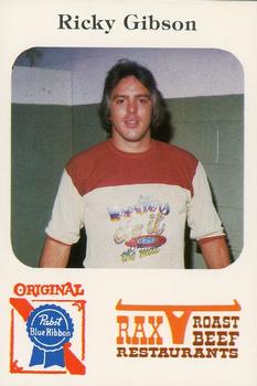 1979 Gulas/Rax Roast Beef Championship Wrestling #NNO Ricky Gibson Front