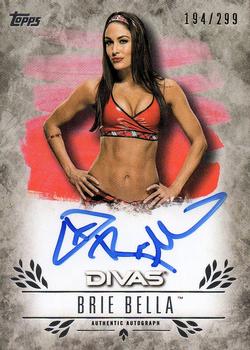 2016 Topps WWE Undisputed - Autographs #UA-BB Brie Bella Front