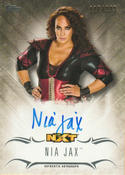 2016 Topps WWE Undisputed - Autographs #UA-NJ Nia Jax Front