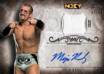 2016 Topps WWE Undisputed - Autographed Relic Bronze #UAR-MR Mojo Rawley Front