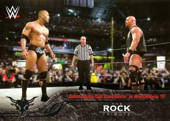 2016 Topps WWE Heritage - The Rock Tribute #25 The Rock Front
