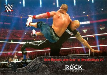 2016 Topps WWE Heritage - The Rock Tribute #28 The Rock Front