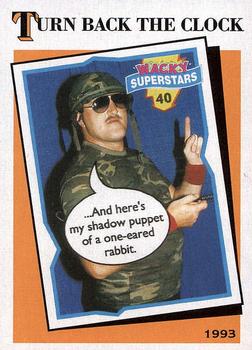 2016 Topps WWE Heritage - Turn Back the Clock #12 Sgt. Slaughter Front
