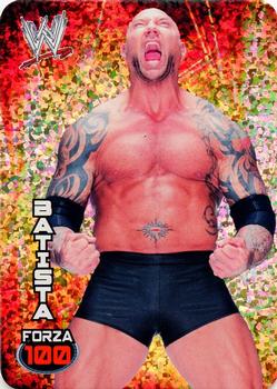 2014 Edibas WWE Lamincards #7 Batista Front