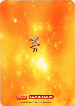 2014 Edibas WWE Lamincards #71 The Brotherhood Back