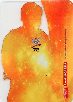 2014 Edibas WWE Lamincards #72 Dean Ambrose Back
