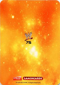 2014 Edibas WWE Lamincards #75 The Shield Back