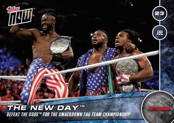 2016 Topps Now WWE #120 The New Day Front