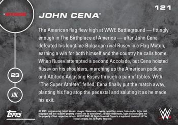2016 Topps Now WWE #121 John Cena Back