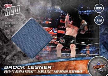 2016 Topps Now WWE #131-A Brock Lesnar Front