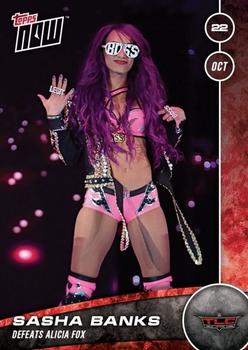 2016 Topps Now WWE #149 Sasha Banks Front
