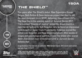 2016 Topps Now WWE #150A The Shield Back
