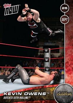 2016 Topps Now WWE #11 Kevin Owens Front