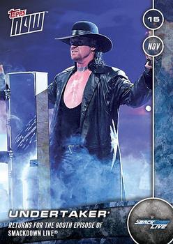 2016 Topps Now WWE #30 Undertaker Front