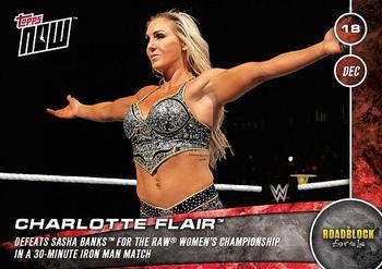 2016 Topps Now WWE #48-A Charlotte Flair Front