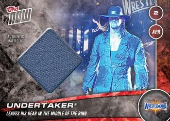 2016 Topps Now WWE #72-A Undertaker Front