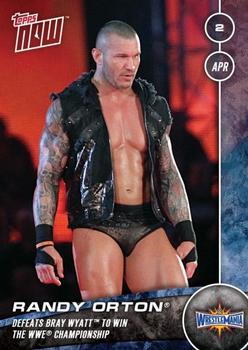 2016 Topps Now WWE #75 Randy Orton Front