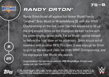 2016 Topps Now WWE #75-B Randy Orton Back