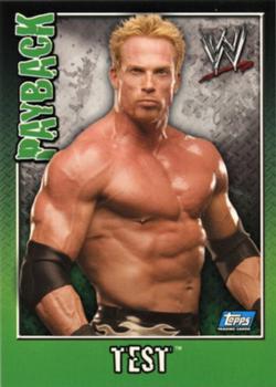 2006 Topps WWE Payback (English Edition) #66 Test Front