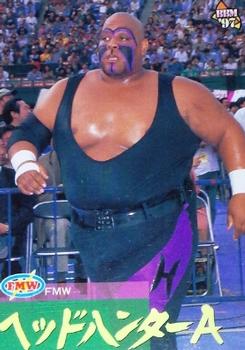 1997 BBM Pro Wrestling #59 Headhunter A Front