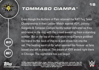 2016 Topps Now NXT #18 Tommaso Ciampa / Johnny Gargano Back