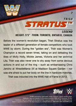 2016 Topps WWE Divas Revolution #7 Trish Stratus Back