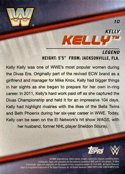 2016 Topps WWE Divas Revolution #10 Kelly Kelly Back