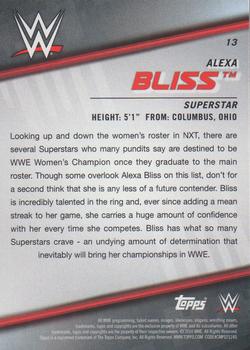 2016 Topps WWE Divas Revolution #13 Alexa Bliss Back