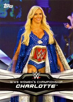 2016 Topps WWE Divas Revolution - Historic Women's Champions #10 Charlotte Front