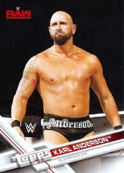 2017 Topps WWE #21 Karl Anderson Front