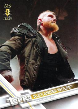 2017 Topps WWE #60 Alexander Wolfe Front
