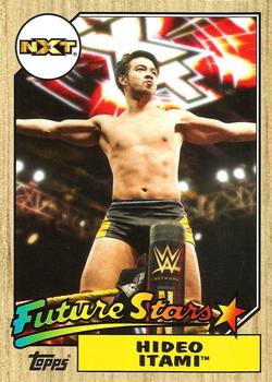 2017 Topps WWE Heritage #5 Hideo Itami Front