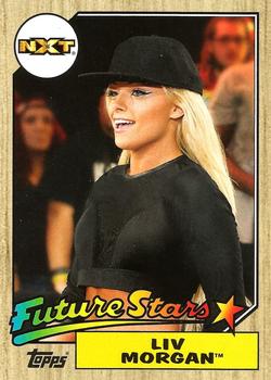 2017 Topps WWE Heritage #7 Liv Morgan Front