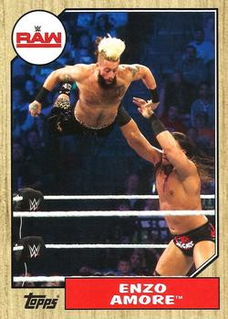 2017 Topps WWE Heritage #21 Enzo Amore Front