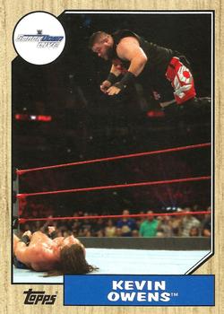 2017 Topps WWE Heritage #25 Kevin Owens Front