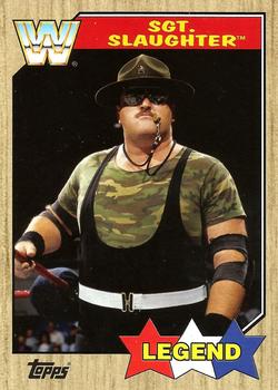 2017 Topps WWE Heritage #93 Sgt. Slaughter Front