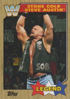 2017 Topps WWE Heritage #97 Stone Cold Steve Austin Front