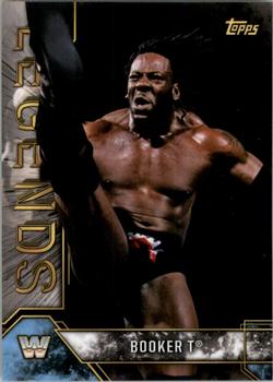 2017 Topps Legends of WWE #16 Booker T Front
