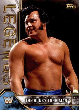 2017 Topps Legends of WWE #43 The Honky Tonk Man Front