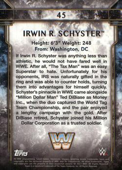 2017 Topps Legends of WWE #45 Irwin R. Schyster Back