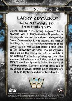 2017 Topps Legends of WWE #57 Larry Zbyszko Back