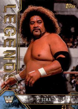 2017 Topps Legends of WWE #83 Sika Front
