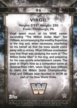 2017 Topps Legends of WWE #96 Virgil Back